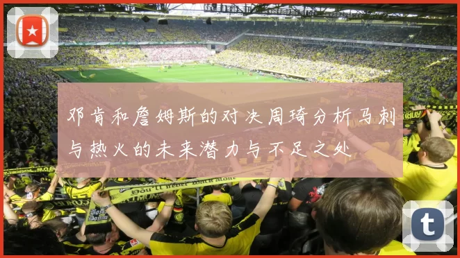 邓肯和詹姆斯的对决周琦分析马刺与热火的未来潜力与不足之处