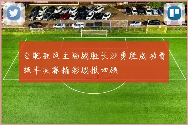合肥狂风主场战胜长沙勇胜成功晋级半决赛精彩战报回顾